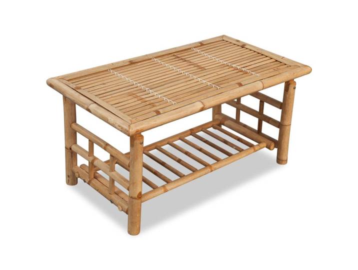 Vidaxl - Table Basse Bambou 90x50x45 Cm