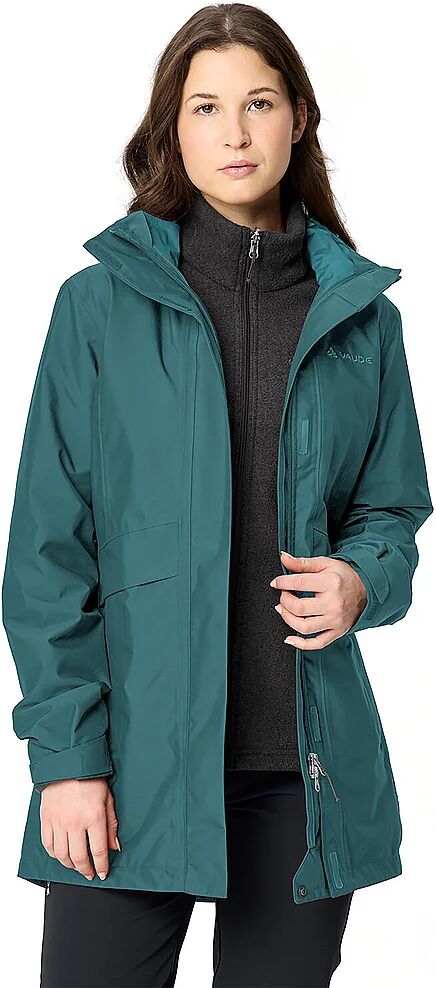 VAUDE Damen Winterparka Idris 3-in-1 Hoodie petrol   36 W