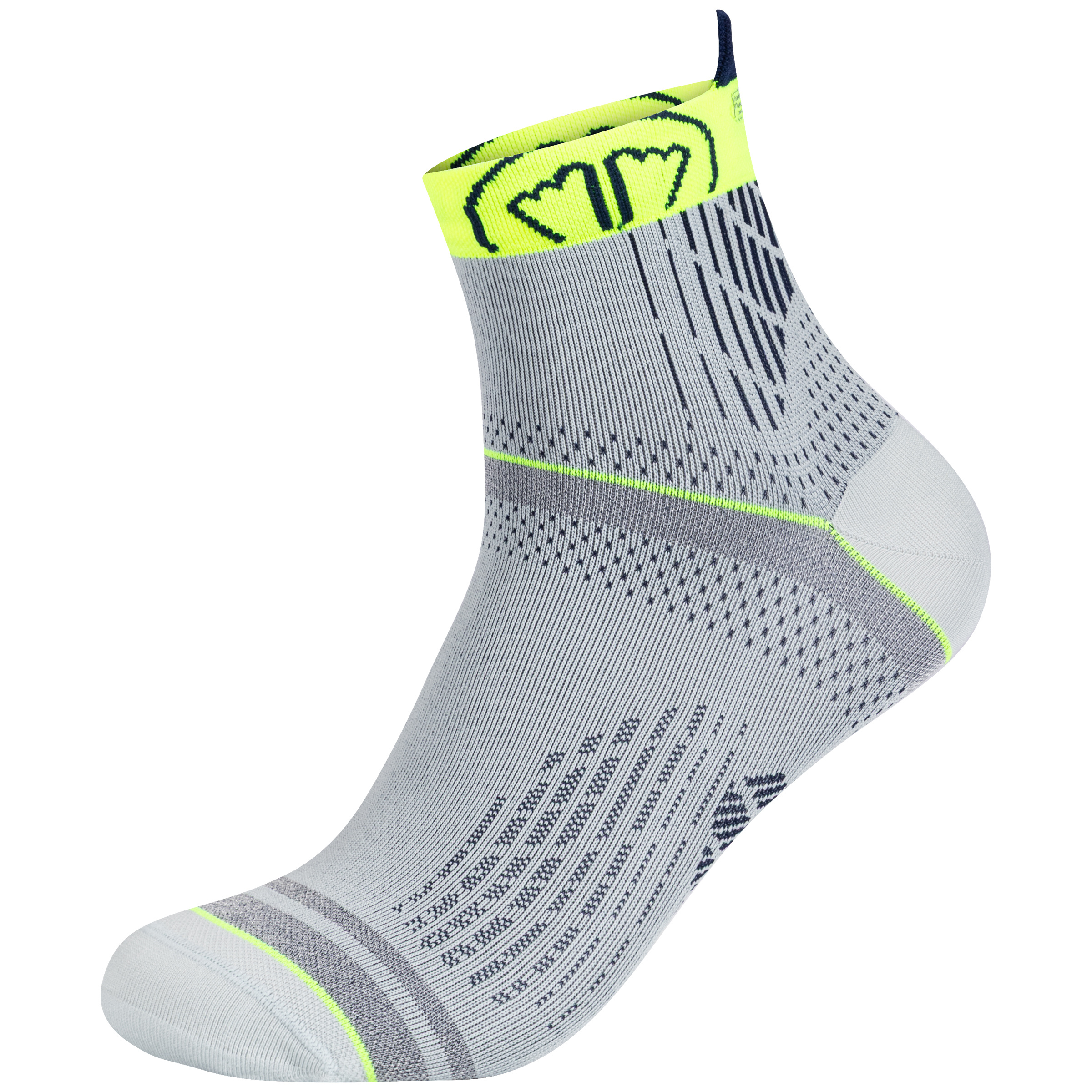 Sidas Run Feel Fahrradsocken grau Größe 40 Laufen | Trailrunning | Mountainbike Elastisch