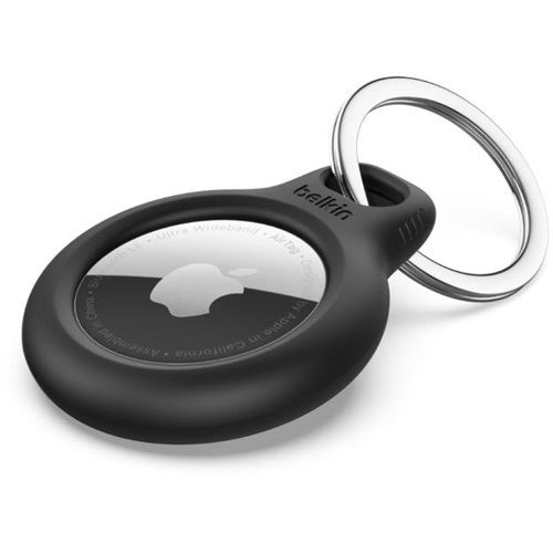 Belkin Secure Holder mit Schlüsselanhänger für Apple AirTag 4er-Pack schwarz