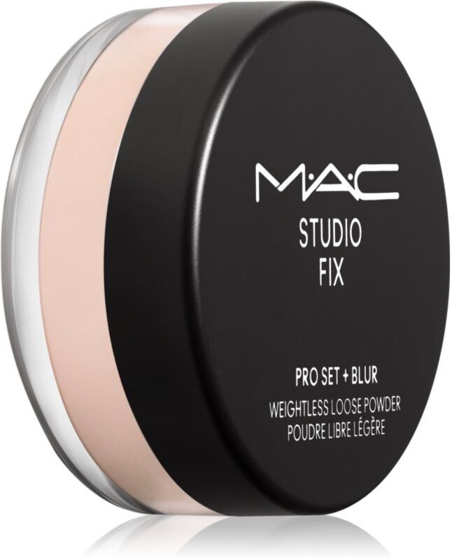 MAC Cosmetics Studio Fix Pro Set + Blur Weightless Loose Powder Mattierender Puder zum Fixieren Farbton Light 6,5 g
