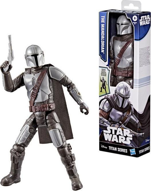 Hasbro Star Wars The Mandalorian Titan Series Figuurtje met Accessoires, 30 cm