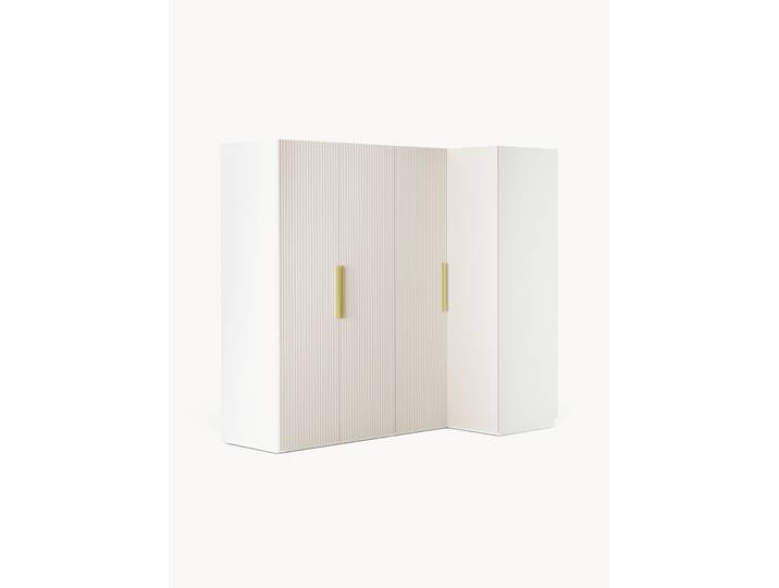 Modularer Eck-Kleiderschrank Simone, 215 cm Breite, in verschiedenen Größen
