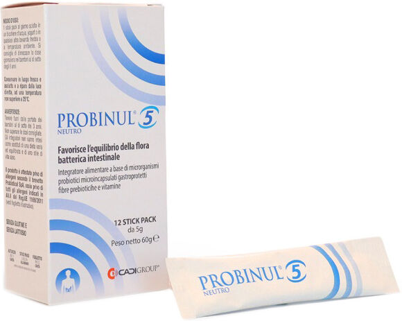 CA.DI.GROUP SpA PROBINUL 5 NEUTRO, 12 Stick Pack 
