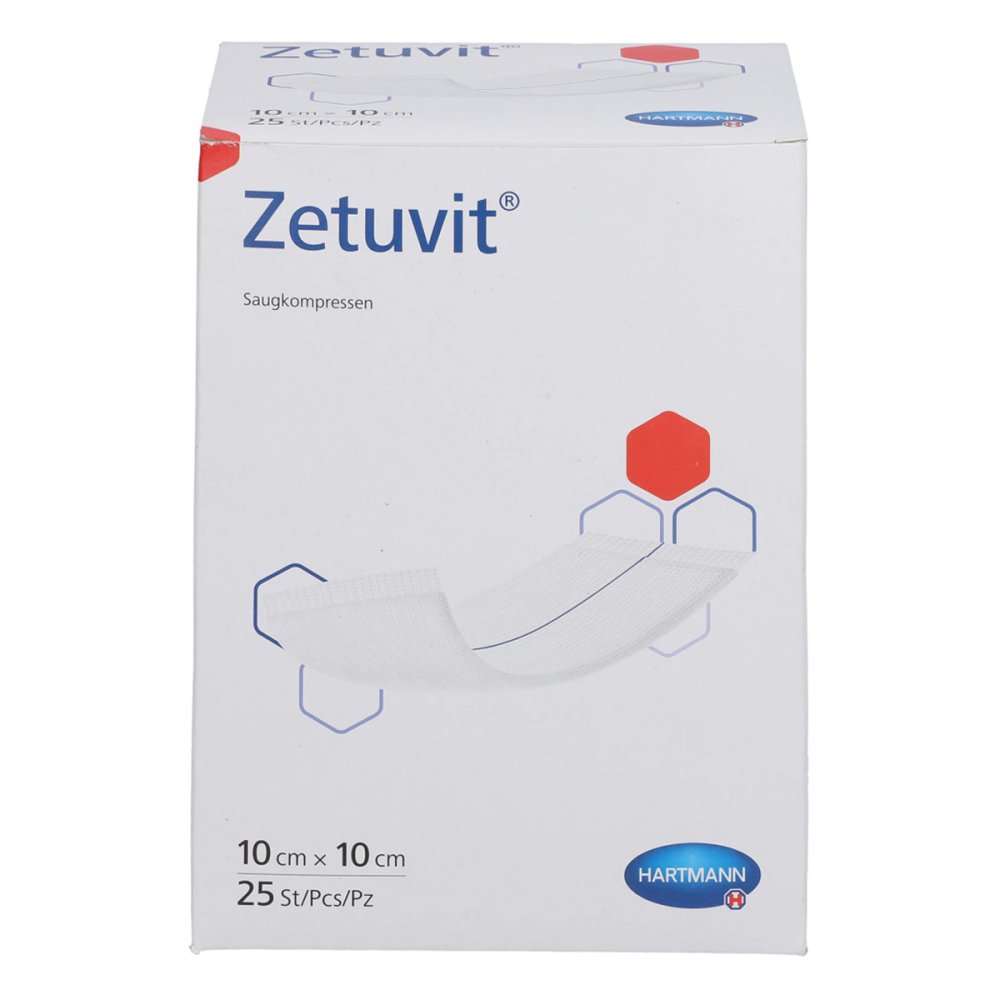 ToRa Pharma GmbH Zetuvit Saugkompressen Steril 10x10 Cm 19166826