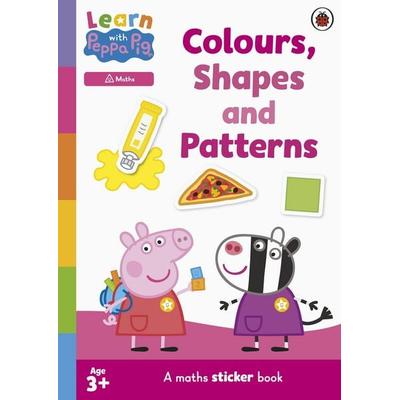 Learn with Peppa: Colours, Shapes and Patterns sticker activity book, Taschenbuch von Peppa Pig, Vermilion, 978-0-241-64561-1