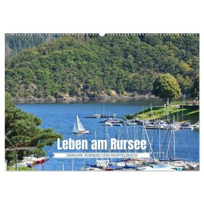 Leben am Rursee (Wandkalender 2027 DIN A2 quer), CALVENDO Monatskalender