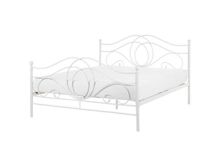 METALLBETT 140/200cm Weiß Lyra