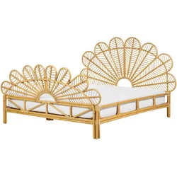 DOPPELBETT 160/200cm Heller Holzfarbton Florentine