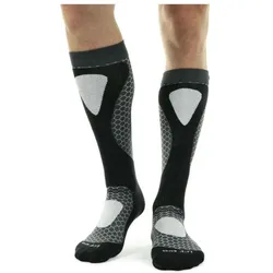 La Chaussette de France, Damen, Sportsocken, Bio Céramique (44 - 46), Grau
