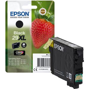Epson 29XL schwarz Erdbeere Original Druckerpatrone C13T299140