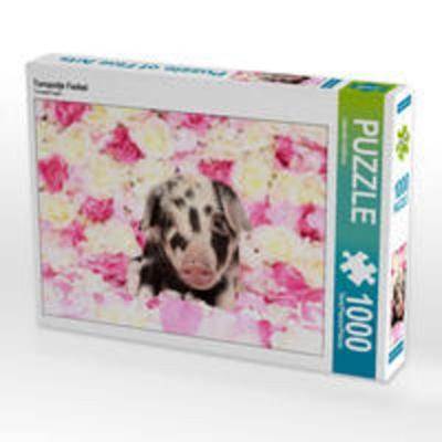 CALVENDO Puzzle Turopolje Ferkel 1000 Teile Lege-Größe 64 x 48 cm Foto-Puzzle Bild von Jeanette Hutfluss