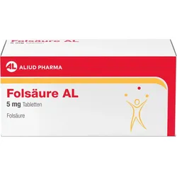 Folsäure Al 5 mg Tabletten 100 ST