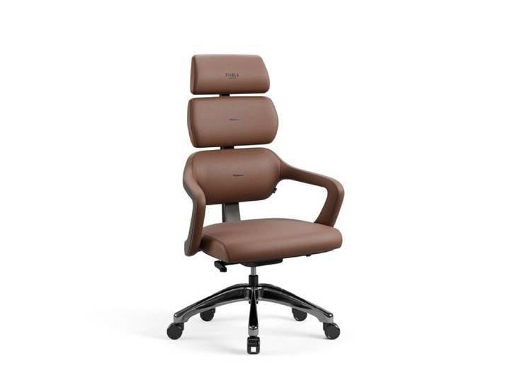 Chaise de bureau design Diablo V-Modular: Sugar Brown