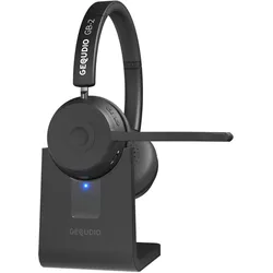 GEQUDIO Bluetooth Headset GB-2 mit Ladestation