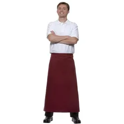 Karlowsky, Kochschürze, Bistroschürze Ibiza, bordeaux (One Size)