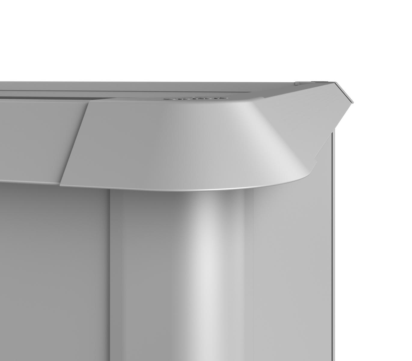 BIOHORTGARTE Schneckenschutz für HochBeet 2x2 silber-metallic 16925092