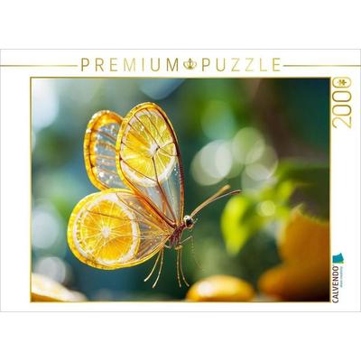 CALVENDO Puzzle Zitronenfalter | 2000 Teile Lege-Größe 90x67cm Foto-Puzzle für glückliche Stunden