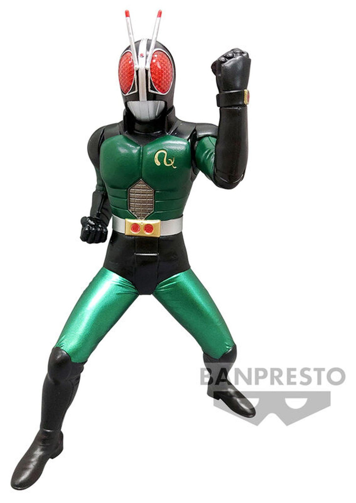 Banpresto Hero's Brave Cranenking Kamen Rider Black RX figuur, 17 cm
