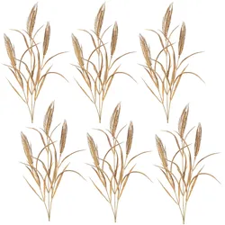 CREATIV green künstliche Pflanze Roggen, 79cm, braun, 6er Set