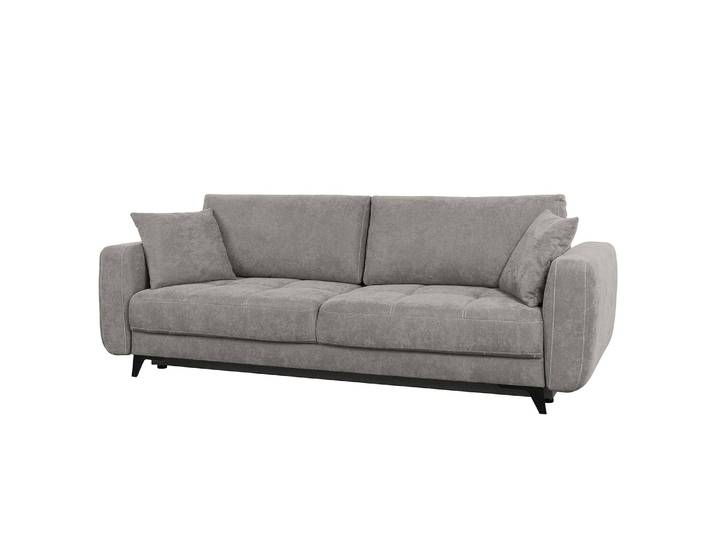 Schlafsofa Brooklawn Grau/Grau Webstoff Liad 241 x 91 x 113cm Modern