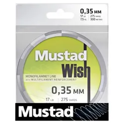 Mustad Angelschnur Wish Braid (dunkelgrün), Dunkelgrün, Ø mm: 0,28 / 2.000 m Länge 2000