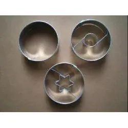 Ausstechformen-Set, 3-teilig, kleine Kreise