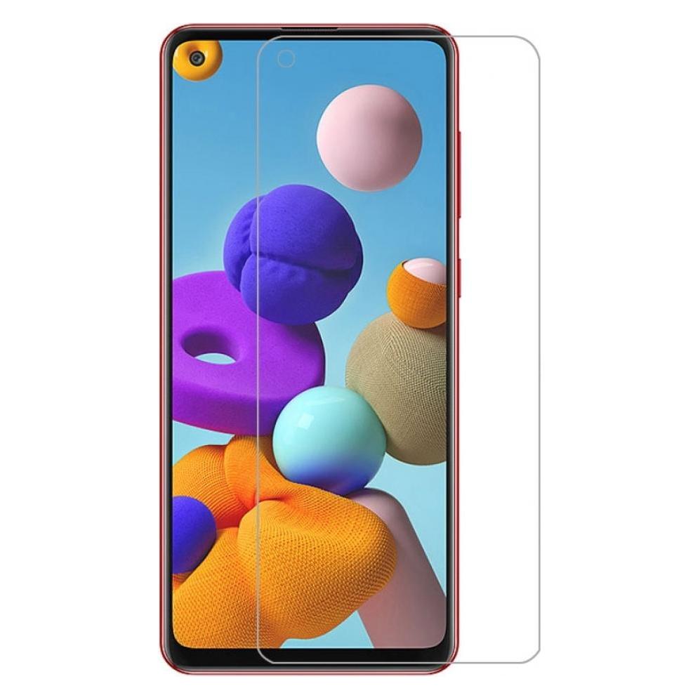 Screenguard Samsung Galaxy A21s Panzerglas Schutzfolie Case Friendly Design (Samsung Galaxy A21s) (00026594)
