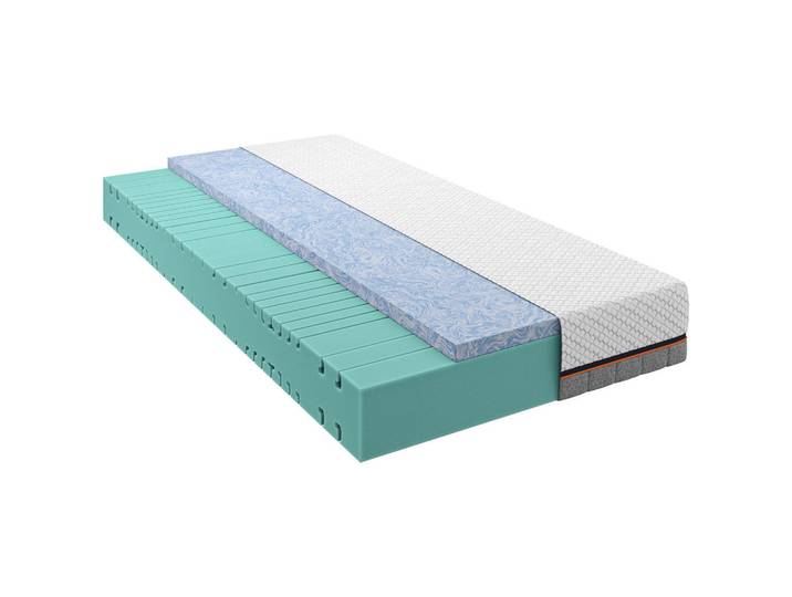 Sembella Kaltschaummatratze, Textil, H3, 90x200 cm, Reach, DIN EN ISO 14001, DIN EN ISO 9001, Oeko-Tex® Standard 100, Härtegradauswahl, Bezug abnehmbar/waschbar, Tragegriffe, atmungsaktiv, Schlafzimmer, Matratzen, Matratzen