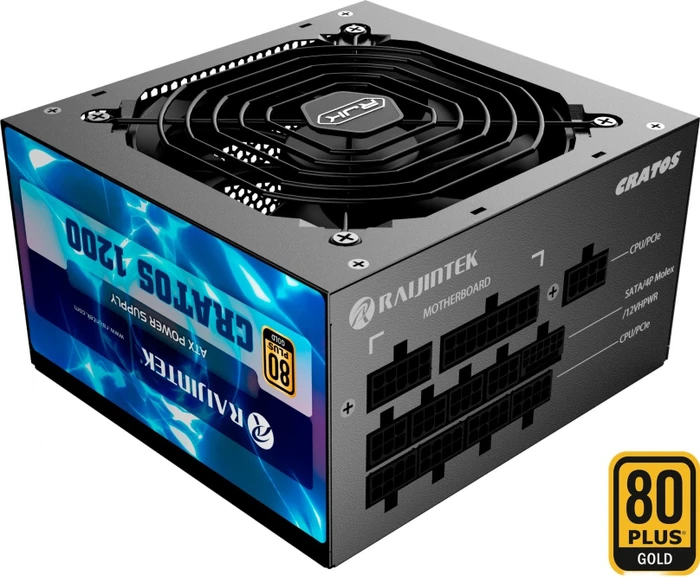 Raijintek CRATOS 1200 BLACK