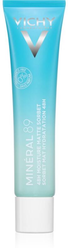 Vichy Minéral 89 48H Moisture Matte Sorbet moisturising facial cream for oily and combination skin 40 ml