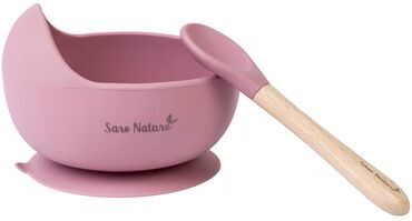 Saro Set Alimentação Nordic Wave Rosa 1 un