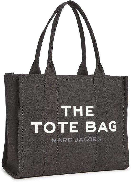 Große Canvas-Tasche für Damen - Schwarz