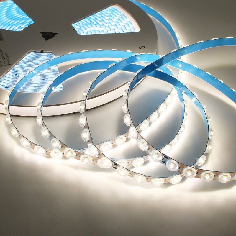Silamp Ruban LED 10M 24V 24W/M SMD IP20 pour Enseigne Lumineuse - Blanc Chaud 2300K - 3500K