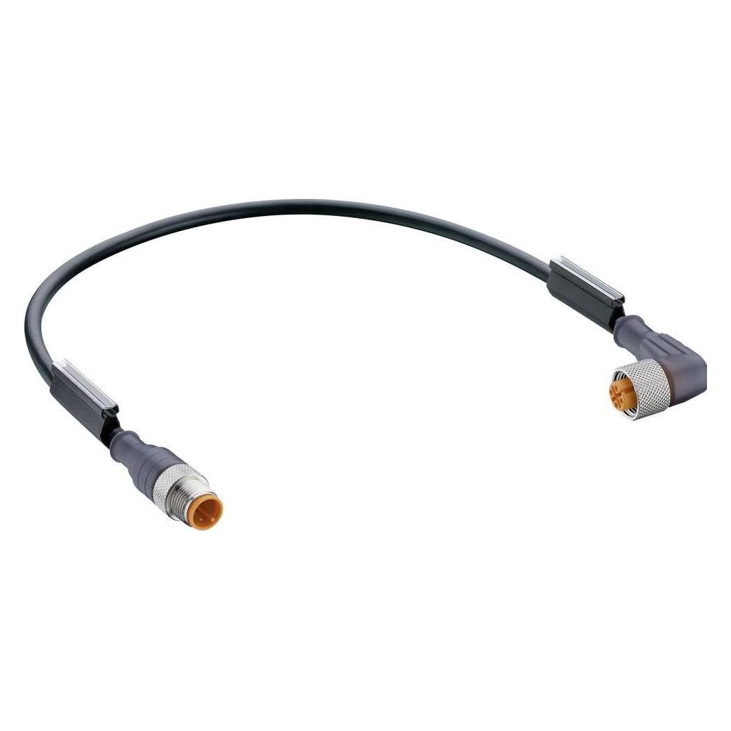 Belden 43776-1 Sensor-/Aktor-Steckverbinder, konfektioniert M12 Stecker, gerade (43776-1)