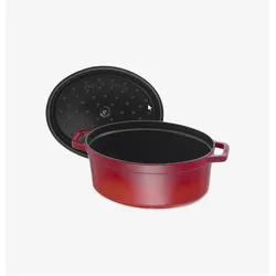 Staub Bräter, Pfanne + Kochtopf, Rot