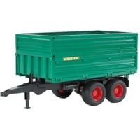 02010 Tandemachs-Transportanhänger, Modellfahrzeug grün/rot