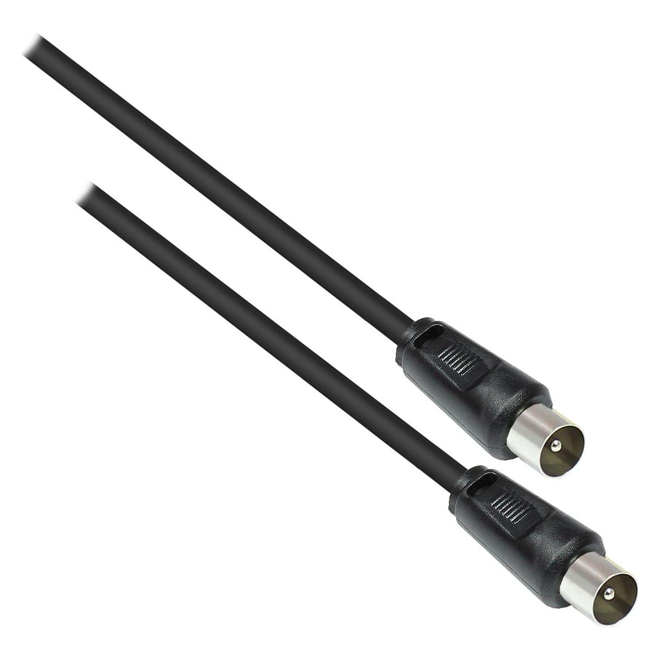 Varia Antennenkabel Koaxial doppelt geschirmt mit IEC Stecker (Antennenkabel) (426403)