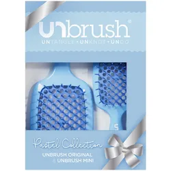 UNbrush Pastel Duo Set Periwinkle Light Blue (2-tlg)