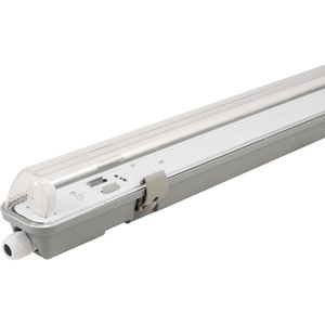 McShine Feuchtraumleuchte Wannenleuchte, mit G13-Fassung, IP65, durchverdrahtet, ohne Leuchtmitel, 132,2 cm