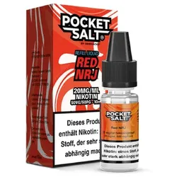Pocket Salt Red NRJ Nicsalt Liquid