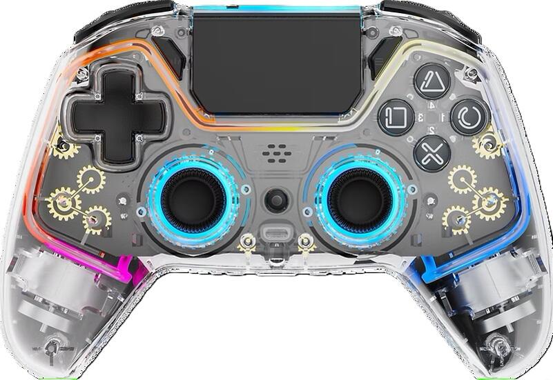 DELTACO Playstation 4 transparenter Wireless Controller GAM-169-T