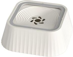 Friendly Fresh Finds Spill Proof Water Bowl For Pets With Non Slip Base Ideal For Cats And Dogs white