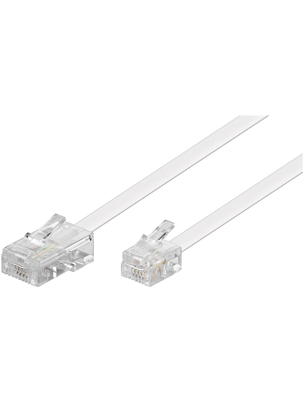 Pro Modular telephone cable - Weiß - 6m