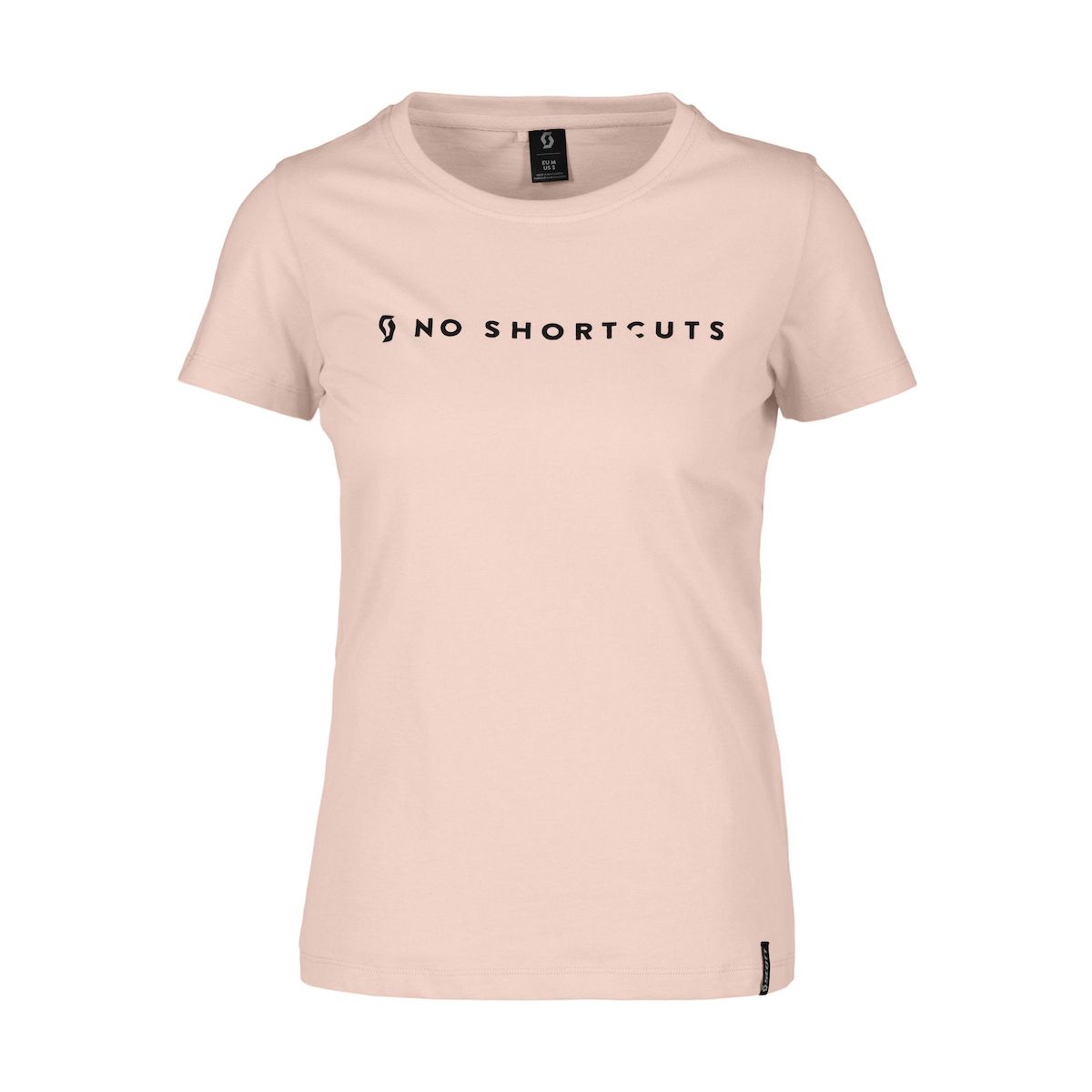 Scott Tee W's No Shortcuts SS sugar pink (7994) XL 2892707994012