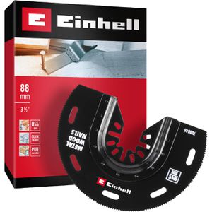 Einhell Multifunktionswerkzeug-Zubehör 708048, 88 mm Ø, Segmentsägeblatt, Open Back