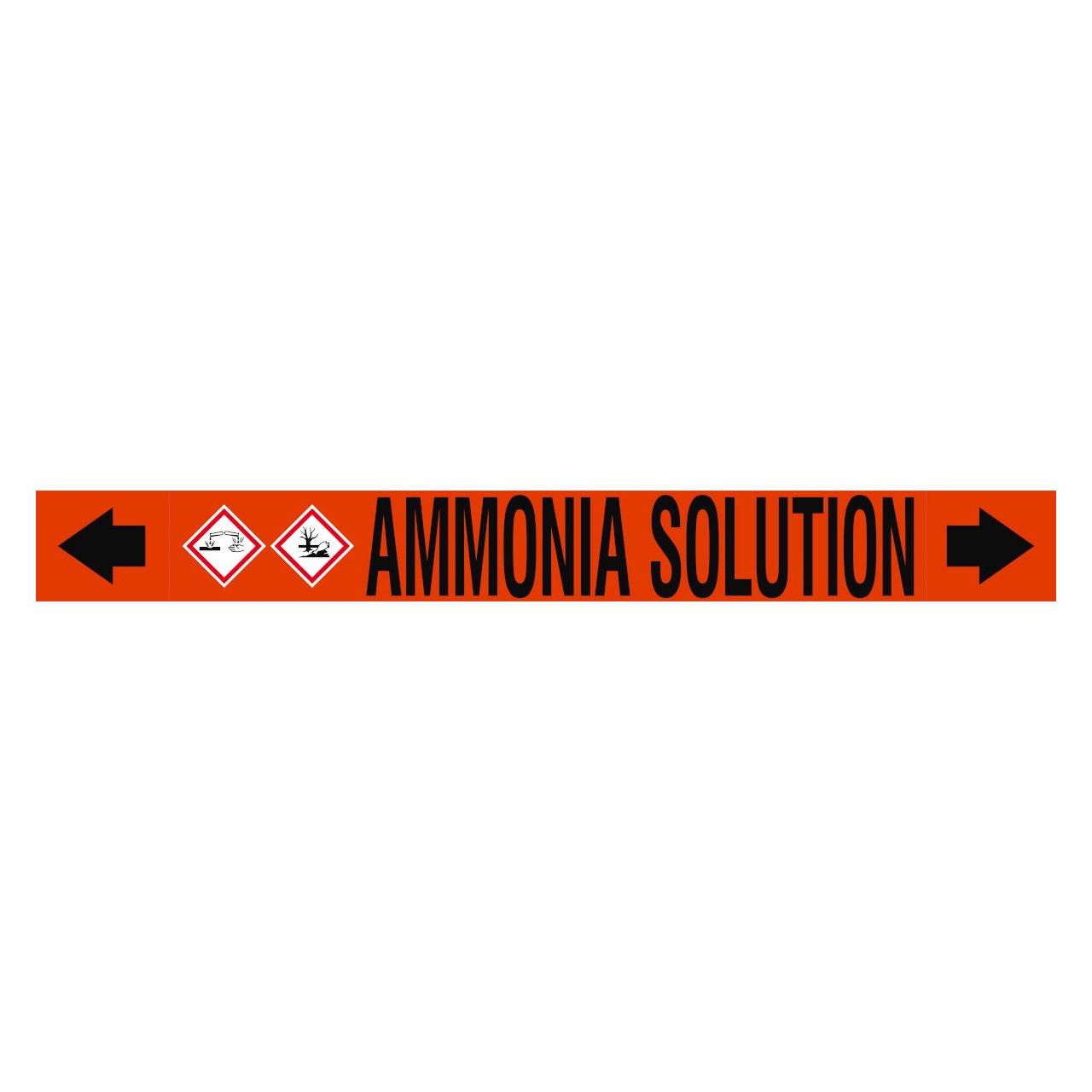 Brady ASME - Rohrmarkierer - Ammonia Solution (313399)