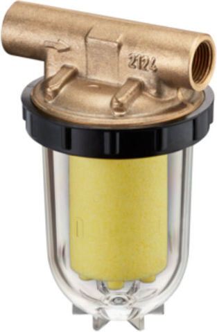 Filtre à mazout OV à une conduite Oilpur 2 x 3/8IG, tamis au nickel. 100-150 my ; Oventrop (2124203)