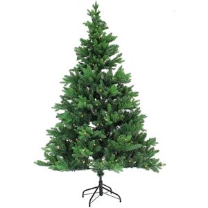 Frank-Flechtwaren Weihnachtsbaum 223097, 180cm, grün, mit LED Beleuchtung