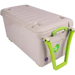 Really Useful Box, Ordner, Aufbewahrungsbox 160-WHTR-RDG 160l Räder grau (1 Stk.)